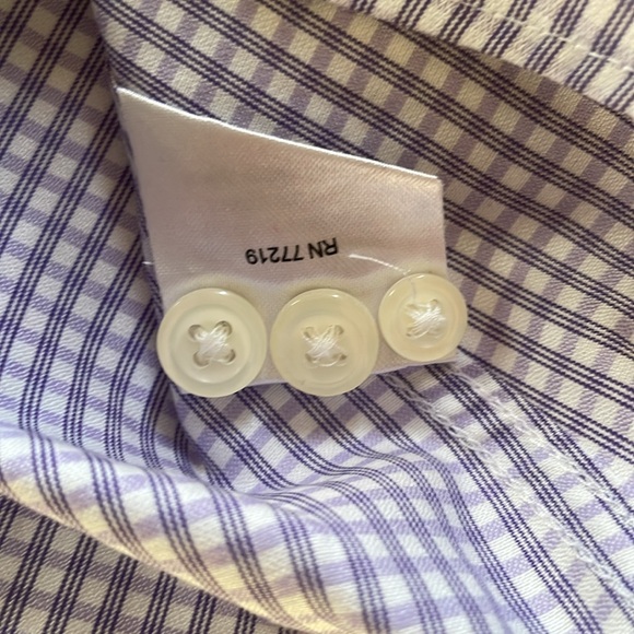 LIKE NEW Pronto Uomo slim fit dress shirt, 17 34/35 - Picture 8 of 11